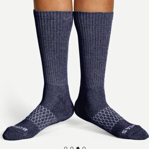 Bombas Men’s Marl Calf Sock Charoal & Grey Colors Medium 2 pairsNWT in packaging